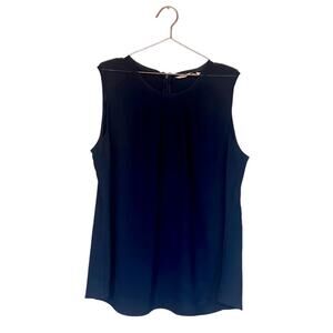 Soft Surroundings blue Sleeveless Top blouse size 1X